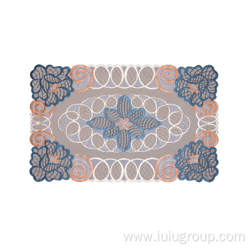 New Design Pattern Rectangle Lace Placemats